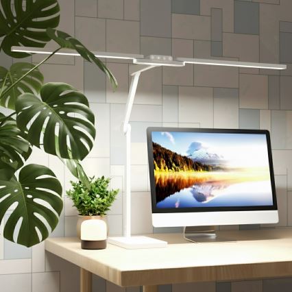 Brilagi - LED dimeriuojama jutiklinė stalinė lempa VARIO LED/24W/230V 3000-6500K CRI 92 balta