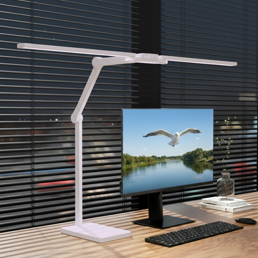 Brilagi - LED dimeriuojama jutiklinė stalinė lempa VARIO LED/24W/230V 3000-6500K CRI 92 balta