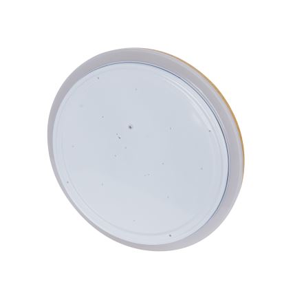 Brilagi - dimeriuojamas LED lubinis šviestuvas RIVO LED/72W/230V 3000-6000K su medžio dekoru, skersmuo 50 cm + nuotolinis valdymas