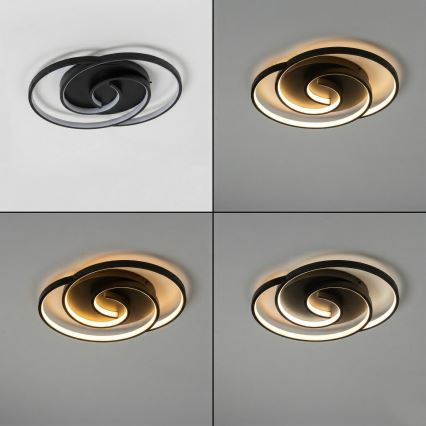 Brilagi - Reguliuojamo ryškumo lubinis šviestuvas VELO LED/70W/230V 3000-6500K 38x47,8 cm + nuotolinis valdymas