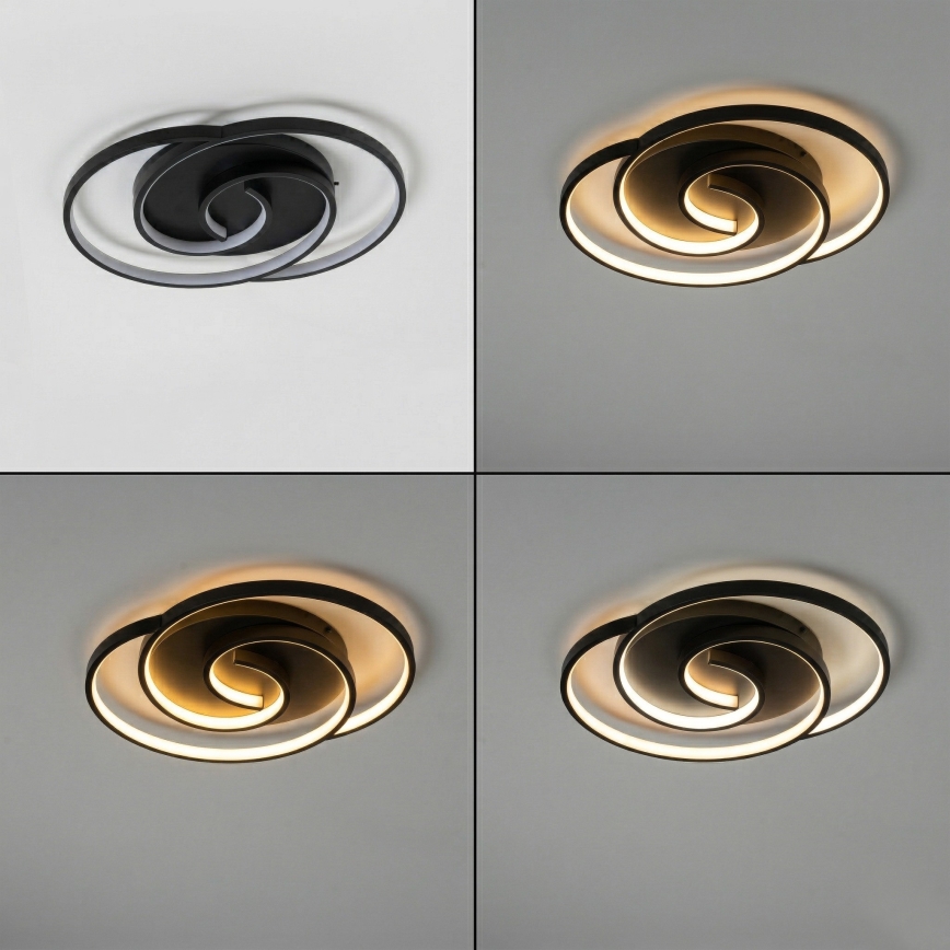 Brilagi - Reguliuojamo ryškumo lubinis šviestuvas VELO LED/70W/230V 3000-6500K 38x47,8 cm + nuotolinis valdymas