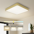 BRILAGI - LED reguliuojamo ryškumo lubų šviestuvas POOL SQUARE LED/48W/230V 3000-6000K 50x50 cm auksinis + nuotolinis valdymas