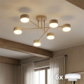 BRILAGI - LED RGB+CCT Dimeriuojama, prie lubų montuojama liustra MONO 6xGX53/14W/230V 2700-6500K Wi-Fi Tuya smėlio spalvos
