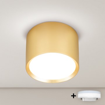BRILAGI - LED RGB+CCT pritemdomas taškinis šviestuvas SMOOTH 1xGX53/14W/230V 60x82 mm 2700-6500K Wi-Fi Tuya auksinis