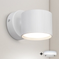 BRILAGI - LED RGB+CCT reguliuojamas sieninis taškinis šviestuvas STRIPY 1xGX53/14W/230V 2700-6500K Wi-Fi Tuya baltas