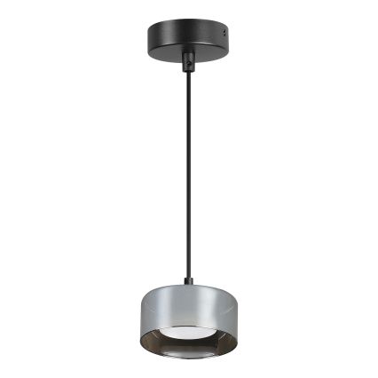 BRILAGI - LED RGB+CCT dimeriuojama pakabinama liustra ant laido AURA LUX 1xGX53/14W/230V 2700-6500K Wi-Fi Tuya juoda/dūminė