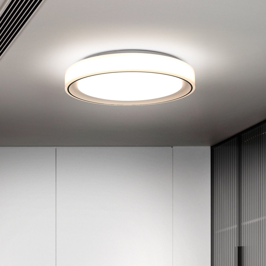 Brilagi - LED RGB pritemdomas lubinis šviestuvas FLOCO LED/30W/230V 3000-6500K Wi-Fi Tuya + LED/6W + nuotolinio valdymo pultas