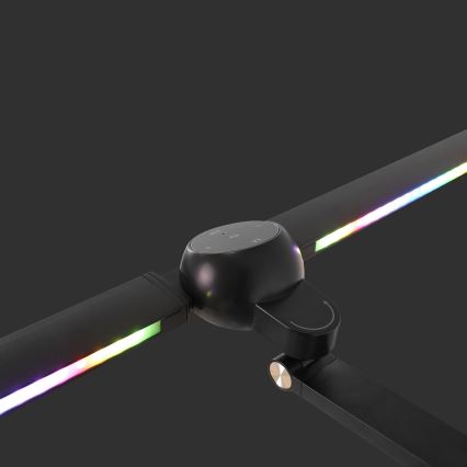 Brilagi - LED RGB dimeriuojama jutiklinė stalinė lempa su spaustuku VARIO LED/18W/230V 3000-6500K CRI 96