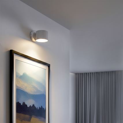 BRILAGI - LED RGB+CCT reguliuojamas sieninis taškinis šviestuvas STRIPY 1xGX53/14W/230V 2700-6500K Wi-Fi Tuya baltas