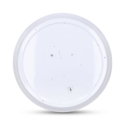 Brilagi - LED RGB reguliuojamas lubų šviestuvas FLOCO LED/30W/230V skersmuo 39,5 cm 3000-6500K Wi-Fi Tuya + LED/6W + nuotolinio valdymo pultas