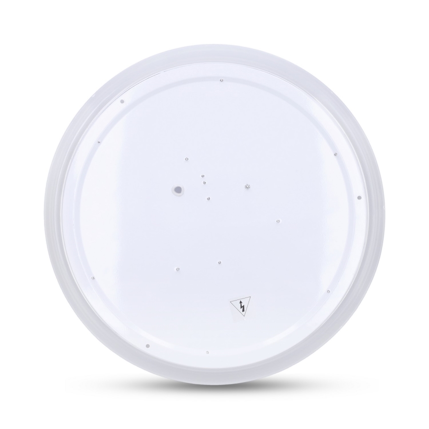 Brilagi - LED RGB reguliuojamas lubų šviestuvas FLOCO LED/30W/230V skersmuo 39,5 cm 3000-6500K Wi-Fi Tuya + LED/6W + nuotolinio valdymo pultas