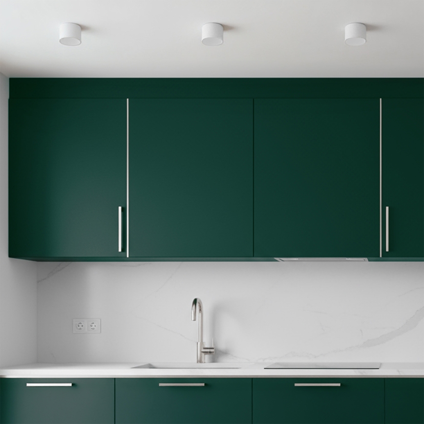 BRILAGI - LED RGB+CCT Dimeriuojamas taškinis šviestuvas SMOOTH 1xGX53/14W/230V 60x82 mm 2700-6500K Wi-Fi Tuya baltas