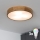 Brilagi - LED RGBW dimeriu reguliuojamas lubinis šviestuvas CARVALHO 3xE27/9W/230V 2700-6500K Wi-Fi ąžuolas skersmuo 47,5 cm