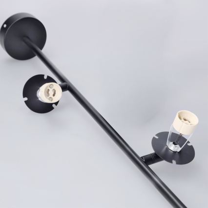 BRILAGI - LED RGBW dimeriuojamas šviestuvas ant strypo BRANCH 2xGU10/6,5W/230V 2700-6500K juoda