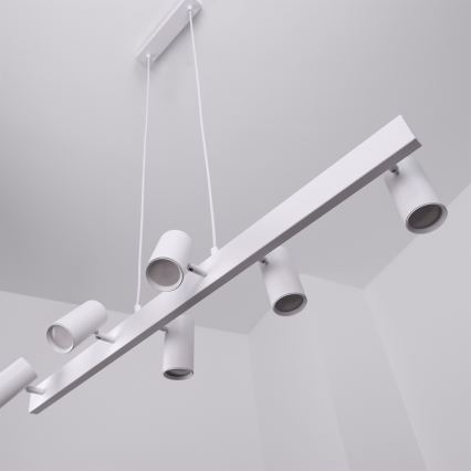 BRILAGI - LED RGBW reguliuojamas pakabinamas šviestuvas ant laido SELE 6xGU10/6,5W/230V 2700-6500K balta + nuotolinis valdymas