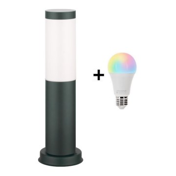 Brilagi - LED RGBW dimeriuojamas lauko šviestuvas 1xE27/9W/230V 2700-6500K IP44 40 cm antracitas