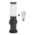 Brilagi - LED RGBW dimeriuojamas lauko šviestuvas su 2 lizdais 1xE27/9W/230V 2700-6500K IP44 40 cm juodas