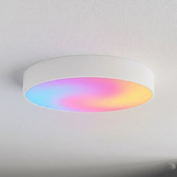 Brilagi - LED RGBW dimeriuojamas lubinis šviestuvas CLARE 4xE27/9W/230V 2700–6500 K Ø 50 cm Wi‑Fi, baltas