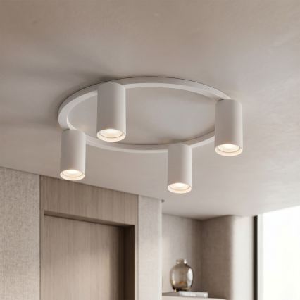 BRILAGI - LED RGBW dimeriuojamas lubinis šviestuvas SELE 4xGU10/6,5W/230V 2700-6500K baltas