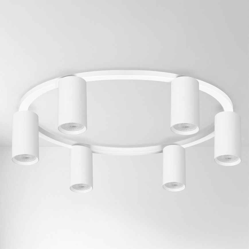 BRILAGI - LED RGBW dimeriuojamas lubinis šviestuvas SELE 6xGU10/6,5W/230V 2700-6500K baltas + nuotolinis pultas