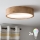Brilagi - LED RGBW dimeriuojamas lubų šviestuvas CARVALHO 2xE27/9W/230V 2700-6500K Wi‑Fi ąžuolas Ø 37,5 cm