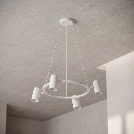 BRILAGI - LED RGBW reguliuojamas pakabinamas šviestuvas ant laido SELE 4xGU10/6,5W/230V 2700-6500K balta