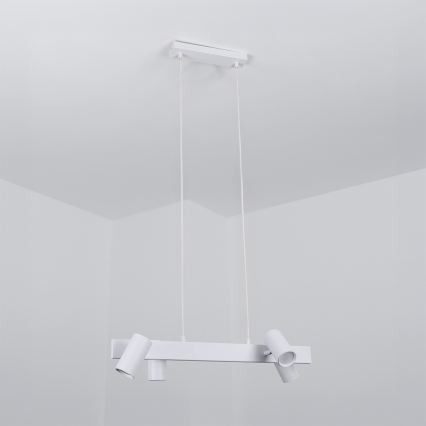 BRILAGI - LED RGBW reguliuojama pakabinama liustra ant laido SELE 4xGU10/6,5W/230V 2700-6500K balta