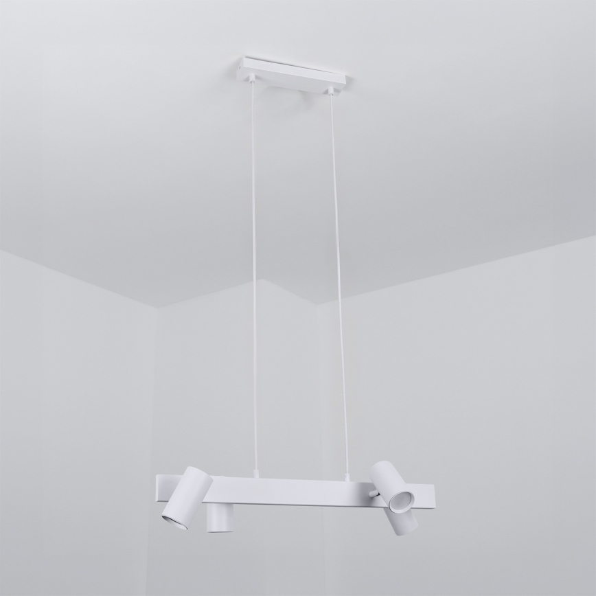 BRILAGI - LED RGBW reguliuojama pakabinama liustra ant laido SELE 4xGU10/6,5W/230V 2700-6500K balta