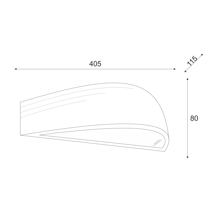 Brilagi - LED RGBW dimeriuojamas sieninis šviestuvas CARVALHO 1xE27/15W/230V 2700-6500K Wi-Fi ąžuolas