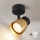 Brilagi - LED RGBW dimeriuojamas taškinis šviestuvas NUGGET 1xGU10/4,8W/230V juoda/auksinė