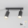 Brilagi - LED RGBW Dimeriuojamas taškinis šviestuvas SELE 2xGU10/4,8W/230V 3000K juodas/auksinis + nuotolinis valdymas