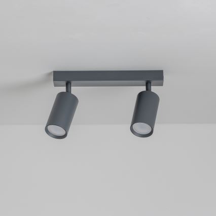 Brilagi - LED RGBW reguliuojamas taškinis šviestuvas SELE 2xGU10/4,8W/230V 3000K antracitas + nuotolinis valdymas