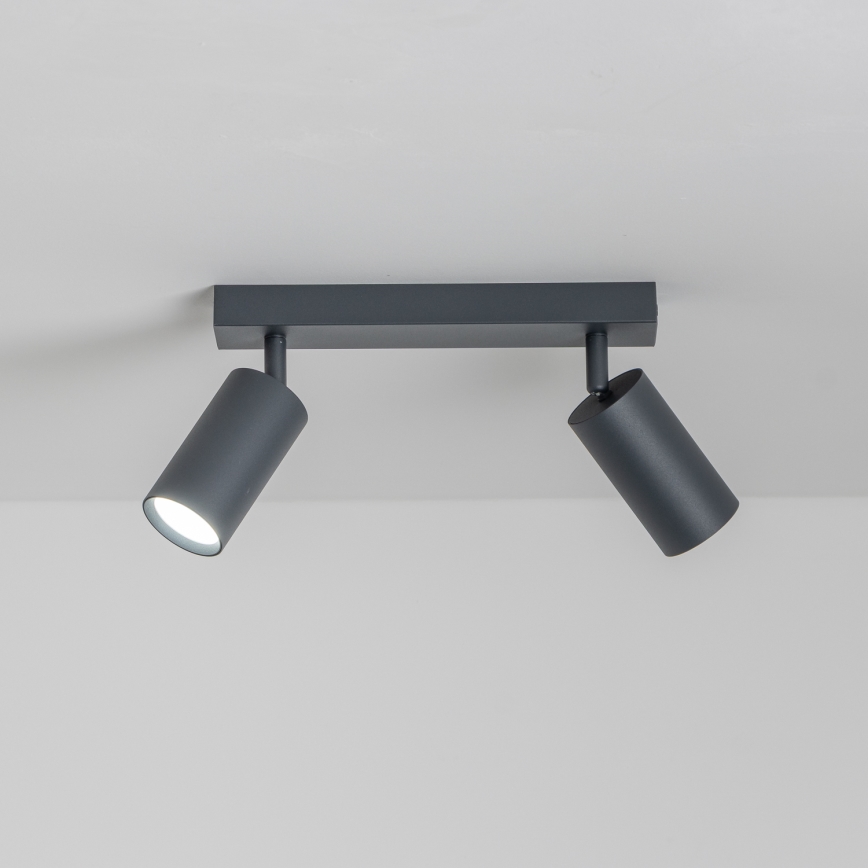 Brilagi - LED RGBW reguliuojamas taškinis šviestuvas SELE 2xGU10/4,8W/230V 3000K antracitas + nuotolinis valdymas