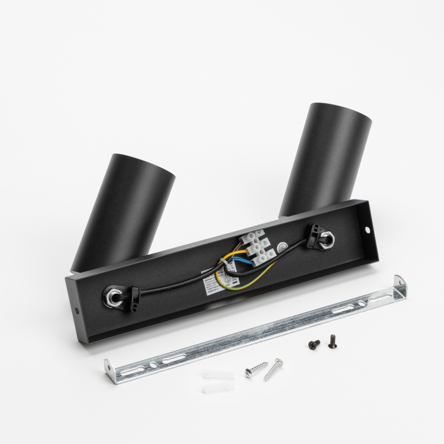 Brilagi - LED RGBW dimeriuojamas taškinis šviestuvas SELE 2xGU10/6W/230V 3000K juoda/auksinė