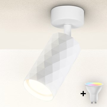 Brilagi - LED RGBW dimeriuojamas taškinis šviestuvas SELE DIAMANT 1xGU10/6W/230V 3000K Wi-Fi balta