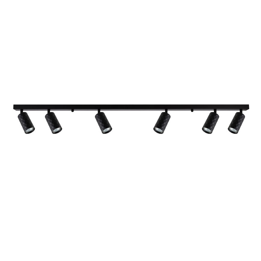 Brilagi - LED RGBW dimeriuojamas taškinis šviestuvas SELE DIAMANT 6xGU10/6,5W/230V 2700-6500K Wi-Fi juodas