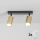Brilagi - LED RGBW dimeriuojamas taškinis šviestuvas SELE GOLDEN 2xGU10/4,8W/230V 3000K juoda/auksinė + nuotolinis valdymas