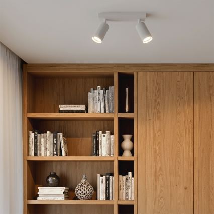 Brilagi - LED RGBW dimeriuojamas taškinis šviestuvas SELE MODERN 2xGU10/4,8W/230V 3000K baltas + nuotolinio valdymo pultas
