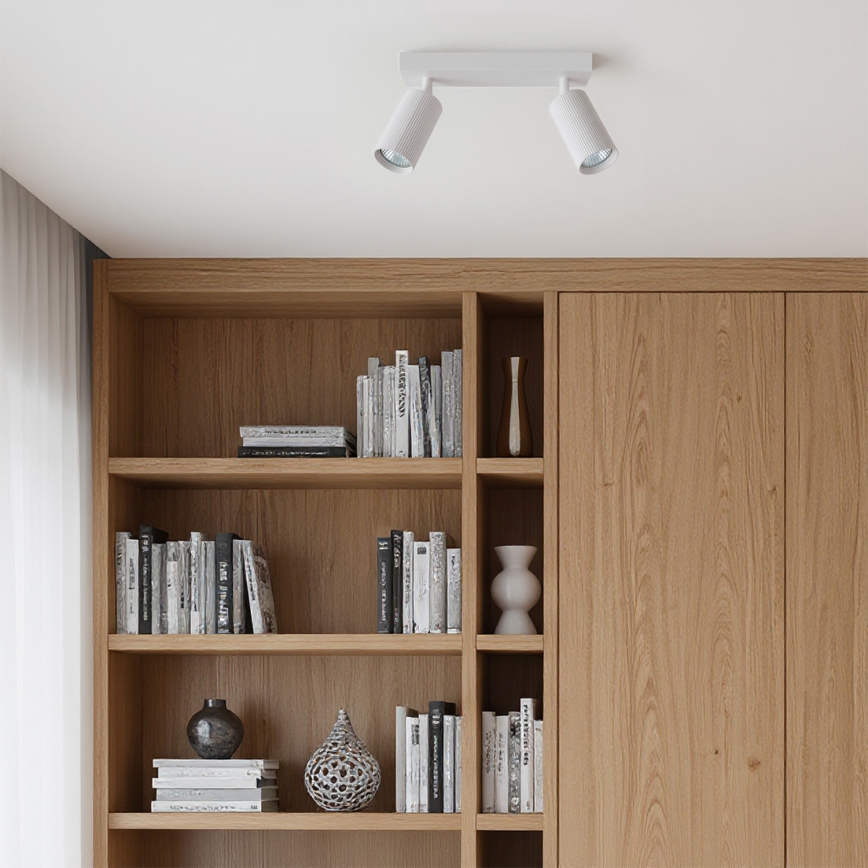 Brilagi - LED RGBW dimeriuojamas taškinis šviestuvas SELE MODERN 2xGU10/4,8W/230V 3000K baltas + nuotolinio valdymo pultas