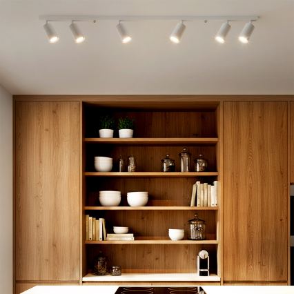 Brilagi - LED RGBW dimeriuojamas taškinis šviestuvas SELE MODERN 6xGU10/6,5W/230V 2700-6500K Wi-Fi balta