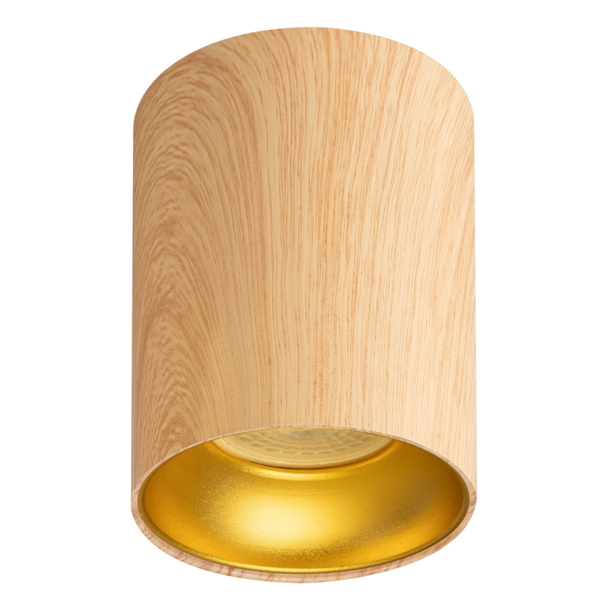 Brilagi - LED RGBW dimeriuojamas taškinis šviestuvas TRINE 1xGU10/30W/230V 2700-6500K Wi-Fi ąžuolo dekoras