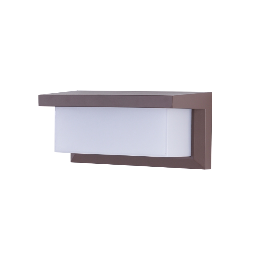 Brilagi - LED RGBW dimeriuojamas lauko sieninis šviestuvas BRICKY 1xE27/9W/230V 2700-6500K IP54 ruda