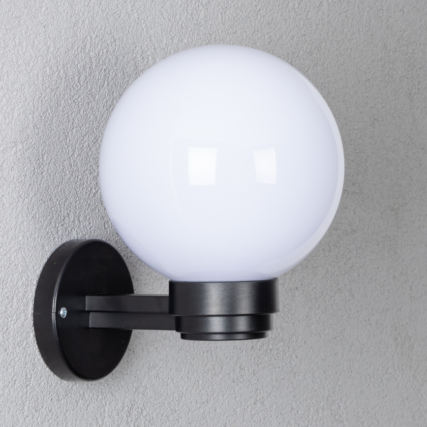BRILAGI - LED RGBW dimeriuojamas lauko sieninis šviestuvas HARBOR 1xE27/12W/230V 2700-6500K IP33 juoda/balta