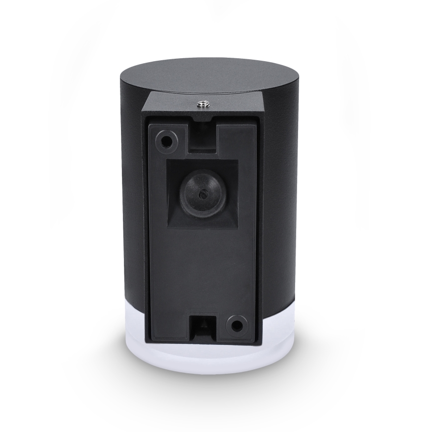 Brilagi - LED RGBW reguliuojamas lauko sieninis šviestuvas MATERA 1xGU10/4,8W/230V 3000K IP54 juodas + nuotolinis pultas