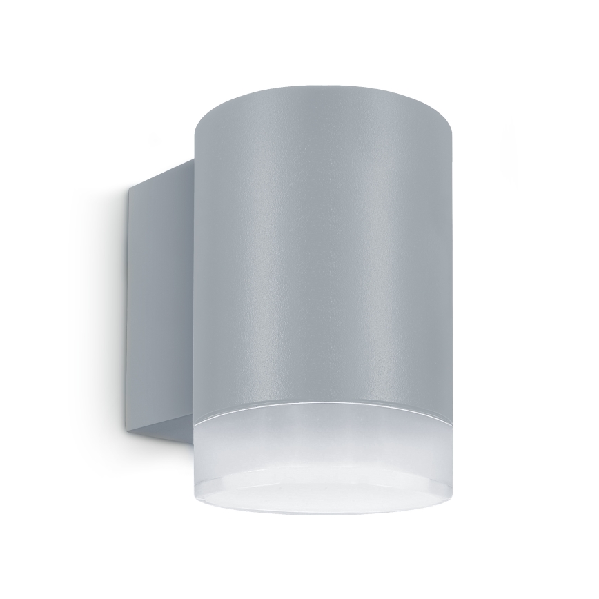 Brilagi - LED RGBW dimeriuojamas lauko sieninis šviestuvas MATERA 1xGU10/4,8W/230V 3000K IP54 pilkas + nuotolinis valdymas