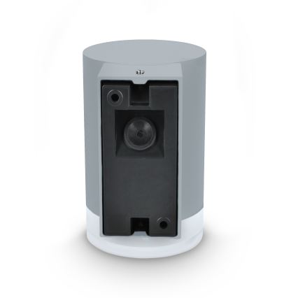 Brilagi - LED RGBW dimeriuojamas lauko sieninis šviestuvas MATERA 1xGU10/4,8W/230V 3000K IP54 pilkas + nuotolinis valdymas