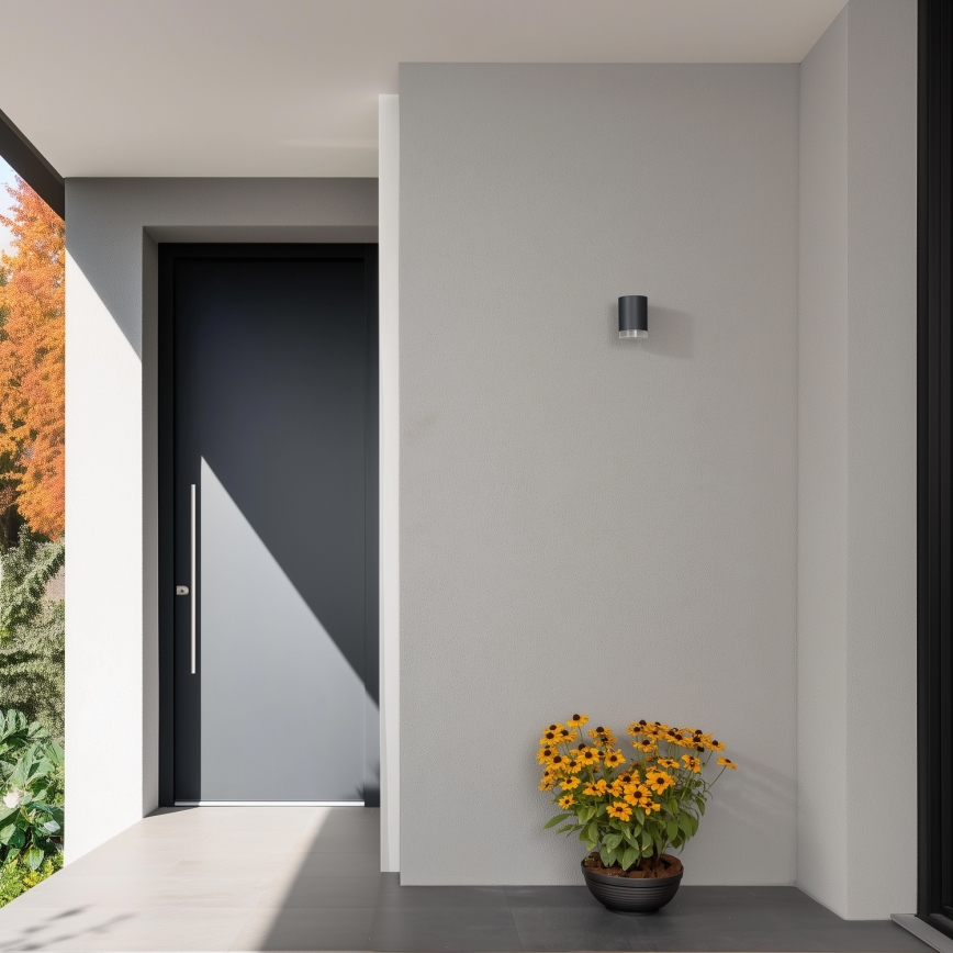 Brilagi - LED RGBW reguliuojamas lauko sieninis šviestuvas MATERA 1xGU10/6W/230V 3000K IP54 antracitas