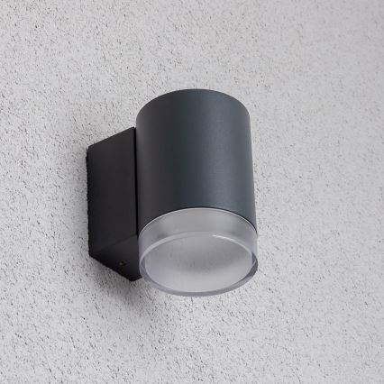 Brilagi - LED RGBW reguliuojamas lauko sieninis šviestuvas MATERA 1xGU10/6W/230V 3000K IP54 antracitas