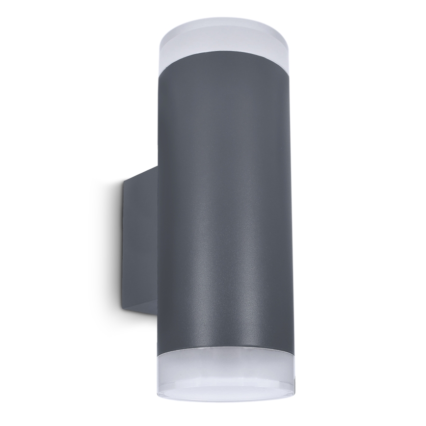 Brilagi - LED RGBW dimeriuojamas lauko sieninis šviestuvas MATERA 2xGU10/4,8W/230V 3000K IP54 antracitas + nuotolinis valdymas