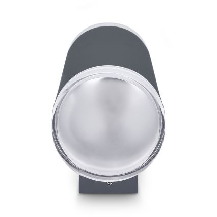 Brilagi - LED RGBW dimeriuojamas lauko sieninis šviestuvas MATERA 2xGU10/4,8W/230V 3000K IP54 antracitas + nuotolinis valdymas